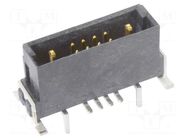 Connector: PCB to PCB; socket; male; PIN: 10(2+8); straight; reel HARTING