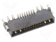 Connector: PCB to PCB; male; PIN: 20(4+16); har-flex® Hybrid; SMT HARTING