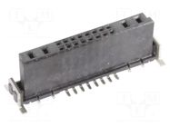 Connector: PCB to PCB; socket; female; PIN: 20(4+16); straight HARTING