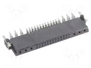 Connector: PCB to PCB; socket; female; PIN: 32(6+26); 50/120VAC HARTING