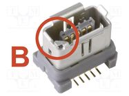 Connector: ix Industrial; socket; ix Industrial®; male; PIN: 10; B 