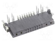 Connector: PCB to PCB; socket; female; PIN: 20(4+16); 50/120VAC HARTING