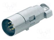 Connector: HDC; female; Han Modular Coax; PIN: 1; shielded; UL94V-0 HARTING