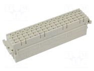 Connector: DIN 41612; plug; female; PIN: 64; straight; 6A; crimped HARTING