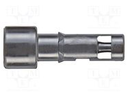 Contact; female; Han-Modular®; pipe ID Ø1,6mm; Delrin; max.8bar HARTING