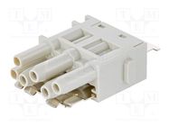 Connector: HDC; module; male; Han-Modular®; PIN: 6(4+2); crimped 