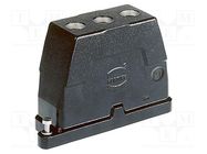 Enclosure: for HDC connectors; Han® HPR; size 24B; -40÷125°C HARTING