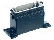 Enclosure for connectors: HDC; size 24B; Han® HPR; straight HARTING