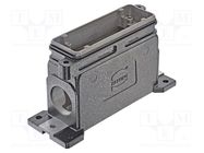 Enclosure: for HDC connectors; Han® HPR; size 24B; -40÷125°C HARTING