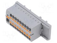 Splice terminal: distribution block; 1.5mm2,4mm2; ways: 1; grey PHOENIX CONTACT