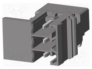 Pluggable terminal block; side,angled; socket; male; on PCBs; THT AMPHENOL ANYTEK