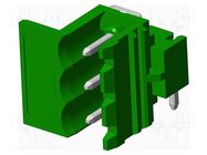 Pluggable terminal block; side,angled; socket; male; on PCBs; THT AMPHENOL ANYTEK