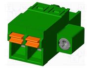 Pluggable terminal block; 5.08mm; straight; plug; female; UL94V-0 AMPHENOL ANYTEK