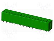 PCB terminal block; angled; 5mm; on PCBs; THT,spring clamp; 32A AMPHENOL ANYTEK