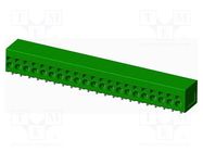 PCB terminal block; on PCBs; THT,spring clamp; terminal; tinned AMPHENOL ANYTEK