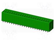 PCB terminal block; on PCBs; THT,spring clamp; terminal; tinned AMPHENOL ANYTEK