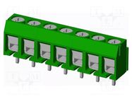 Connector: PCB terminal block; terminal; T3; 8A; PIN: 7; angled AMPHENOL ANYTEK