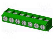 Connector: PCB terminal block; terminal; T3; 8A; PIN: 7; straight AMPHENOL ANYTEK