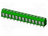 PCB terminal block; on PCBs; THT,screw terminal; terminal; T3 AMPHENOL ANYTEK