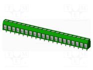 PCB terminal block; on PCBs; THT,screw terminal; terminal; T3 AMPHENOL ANYTEK