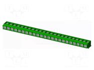 Connector: PCB terminal block; terminal; T3; 8A; PIN: 23; straight AMPHENOL ANYTEK
