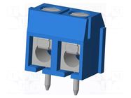Connector: PCB terminal block; terminal; TC; PIN: 2; on PCBs; 1x2 AMPHENOL ANYTEK