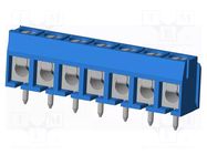 Connector: PCB terminal block; terminal; TC; 16A; PIN: 7; angled AMPHENOL ANYTEK
