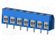 Connector: PCB terminal block; terminal; TC; PIN: 7; on PCBs; 1x7 AMPHENOL ANYTEK