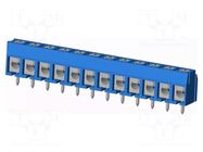 Connector: PCB terminal block; terminal; TC; PIN: 12; on PCBs; 1x12 AMPHENOL ANYTEK