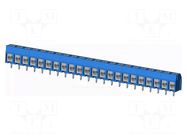Connector: PCB terminal block; terminal; TC; 16A; PIN: 22; angled AMPHENOL ANYTEK