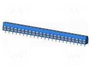 Connector: PCB terminal block; terminal; TC; 16A; PIN: 23; angled AMPHENOL ANYTEK