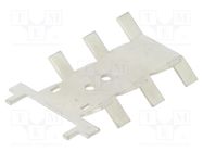 Heatsink: extruded; natural; L: 55.6mm; W: 35.1mm; H: 12.6mm; 14K/W 