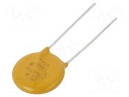 Varistor: zinc-oxide; THT; 300VAC; 385VDC; 470V; 6.5kA; Ø20mm; 280J JOYIN