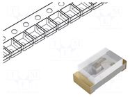 LED; green; SMD; 0402; 320÷1000mcd; 2.8÷3.7VDC; 1x0.5x0.5mm; 140° QT-Brightek Corporation