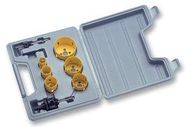 HOLE SAW KIT, 9PC