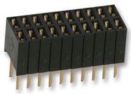 SOCKET, VERTICAL, 2ROW, 10WAY