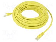 Patch cord; U/UTP; Cat: 6; RJ45 plug,both sides; stranded; CCA; 15m LANBERG