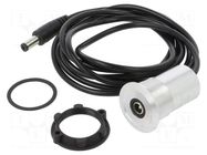 Transition: adapter; for panel mounting,rear side nut; 1÷10mm ONPOW
