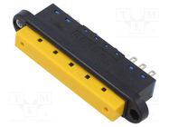 Safety switch: enabling switch; HE2B; DPDT; IP65; plastic; yellow IDEC