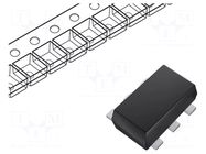 Diode: TVS array; 6V; unidirectional; SOT563; Ch: 4; reel,tape DIODES INCORPORATED