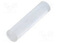 Fiber for LED; round; Ø3.3mm; Front: flat; straight BIVAR