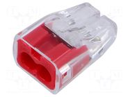 Quick splice; 32A; 600V; for cable; spring clamp; 0.75÷4mm2 SIMET