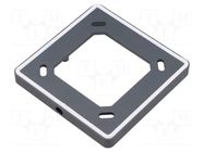 Mounting frame; Colour: grey ELATEC