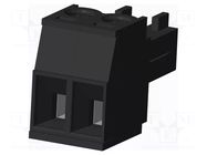 Connector: pluggable terminal block; plug; female; 10A; 300V; PA66 AMPHENOL ANYTEK