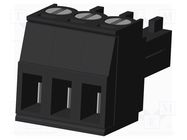 Pluggable terminal block; 3.5mm; straight; plug; female; UL94V-0 AMPHENOL ANYTEK