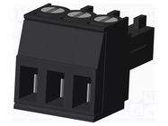 Connector: pluggable terminal block; plug; female; 10A; 300V; PA66 AMPHENOL ANYTEK