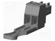 Pluggable terminal block; 3.81mm; straight; plug; female; UL94V-0 AMPHENOL ANYTEK