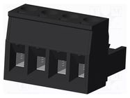 Connector: pluggable terminal block; plug; female; 12A; 300V; PA66 AMPHENOL ANYTEK
