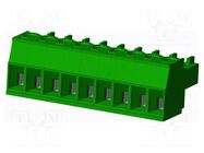 Connector: pluggable terminal block; plug; female; 10A; 300V; 1x9 AMPHENOL ANYTEK