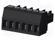 Connector: pluggable terminal block; plug; female; 10A; 300V; PA66 AMPHENOL ANYTEK